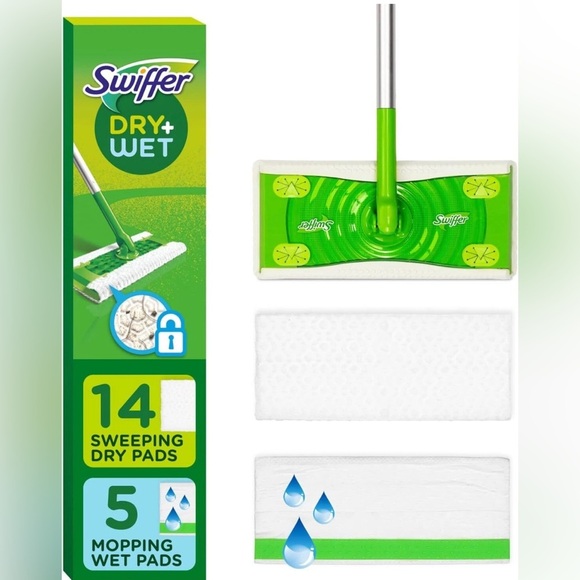 Swiffer Other - Swiffer Sweeper 2-in-1 Dry + Wet Floor Mopping and Sweeping Kit, 1 Kit